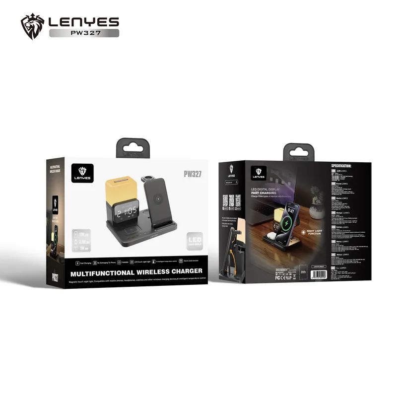 Lenyes 3-in-1 Wireless Charger PW327