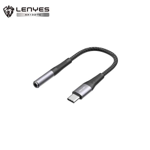 Lenyes USB-C to 3.5 mm Audio Adapter AX133-TC