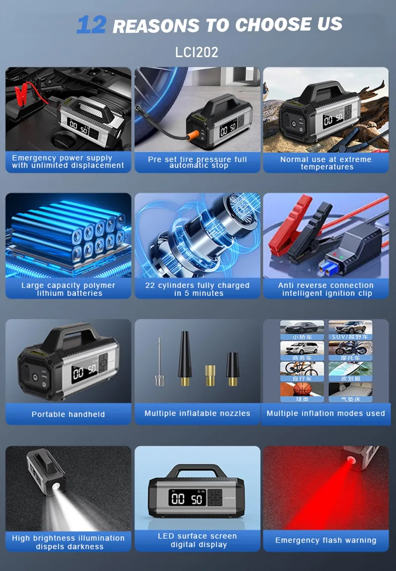 Lenyes 10,000 mAh Air Pump LCI202