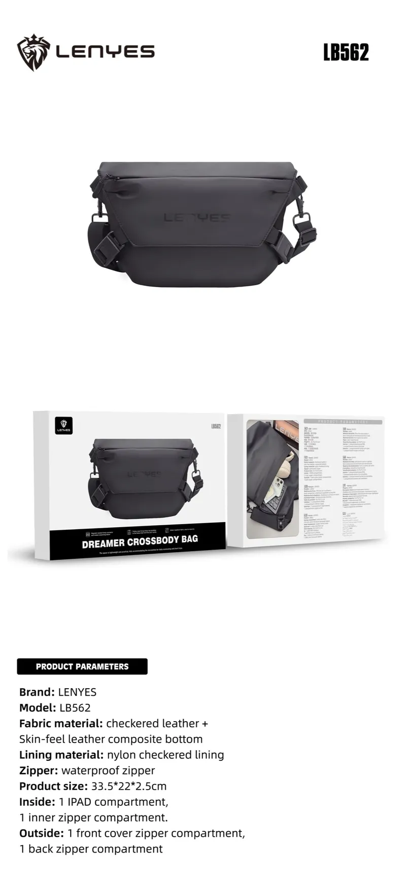 Lenyes Bag LB563