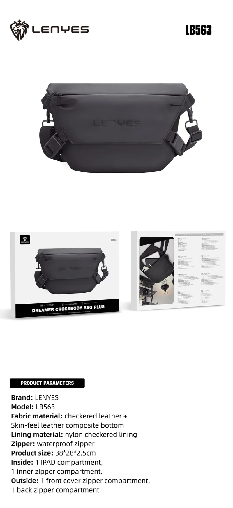 Lenyes Bag LB563