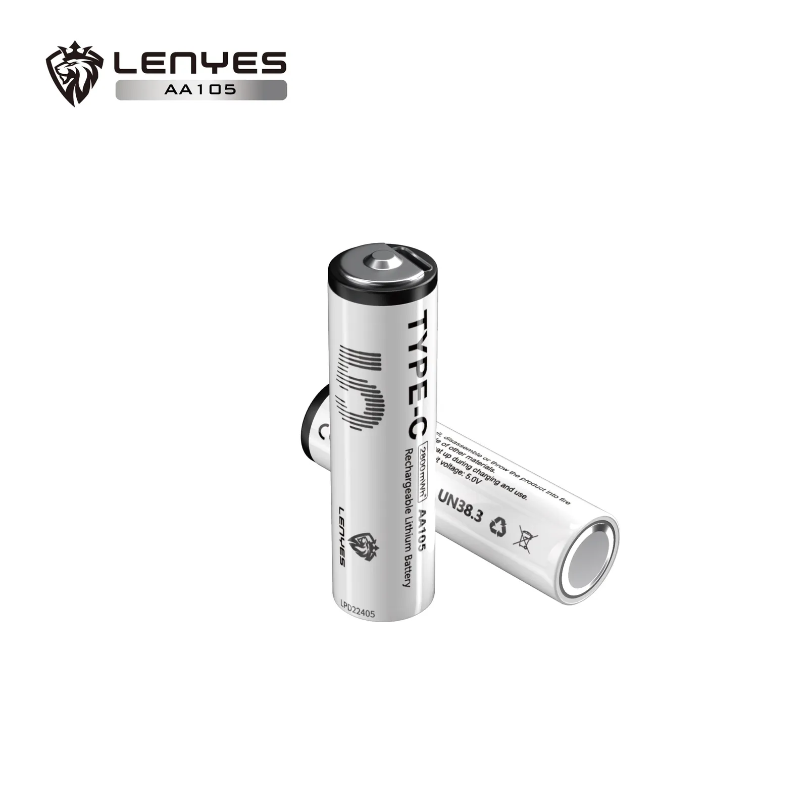Lenyes USB-C Rechargeable Battery AA105