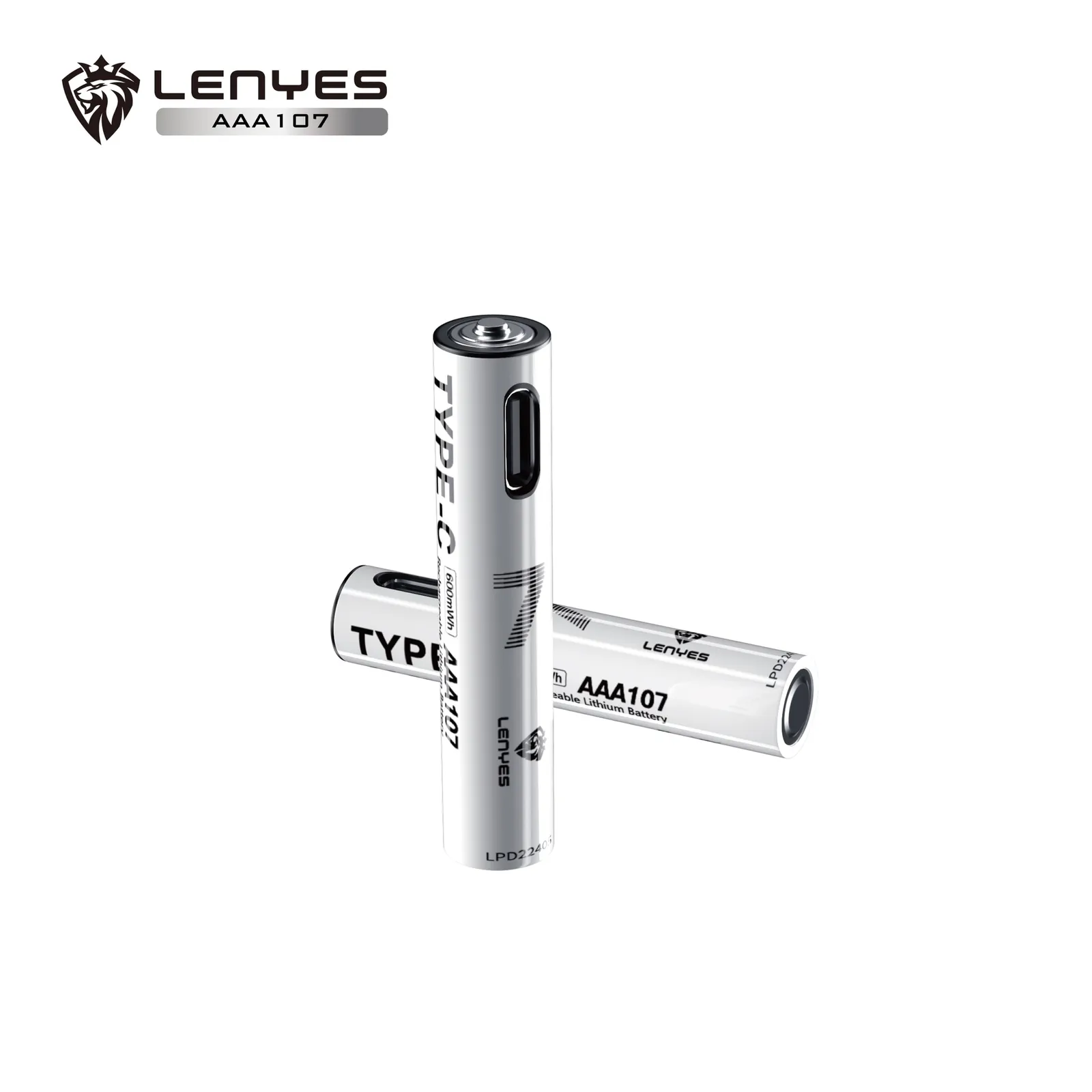 Lenyes USB-C Rechargeable Battery AAA107