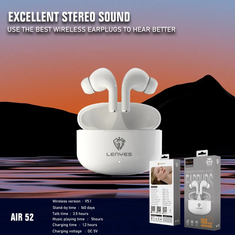 Lenyes Wireless Earbuds AIR 52
