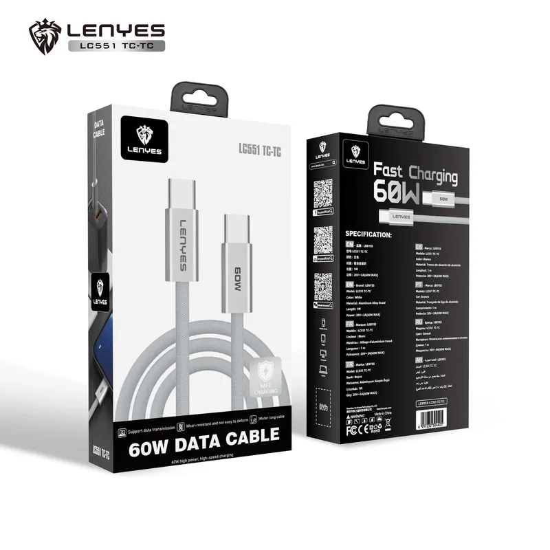 Lenyes USB-C to Lightning Cable LC551