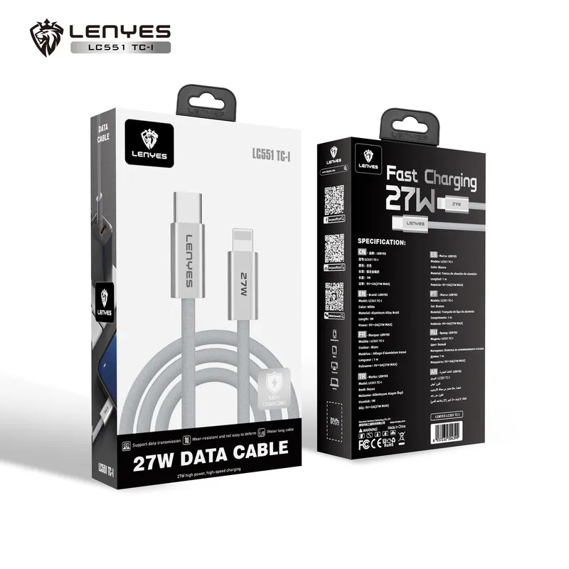 Lenyes USB-C to Lightning Cable LC551