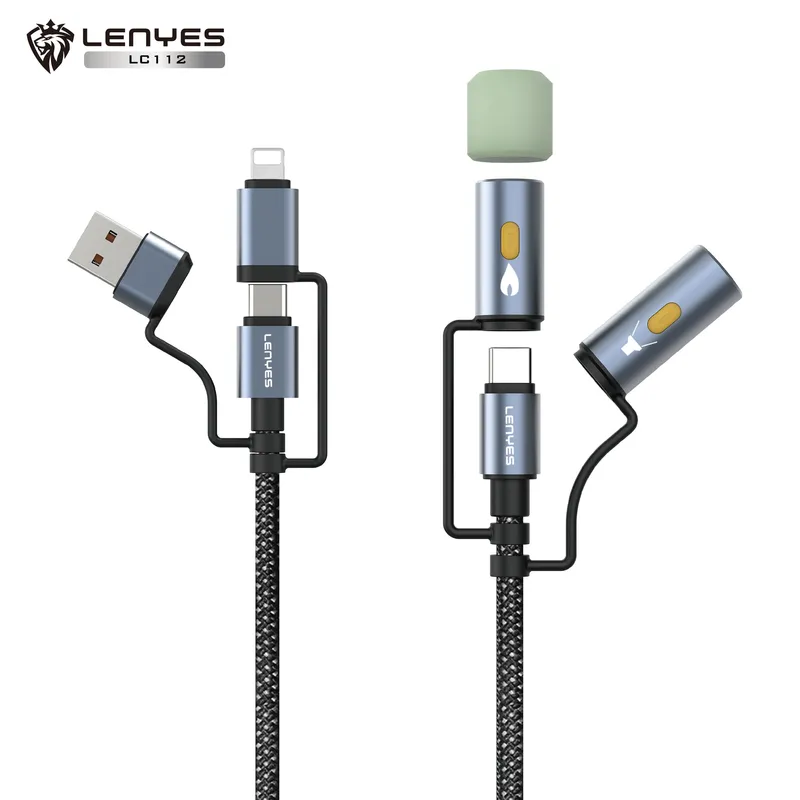 Lenyes 6-in-1 Braided Cable LC112