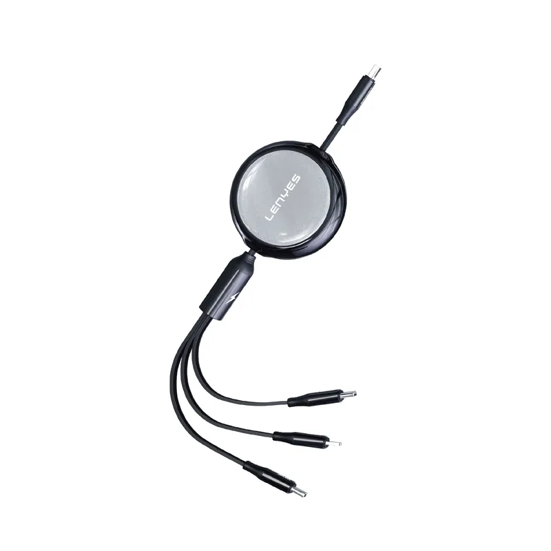 Lenyes 3-in-1 Retractable Cable LC524