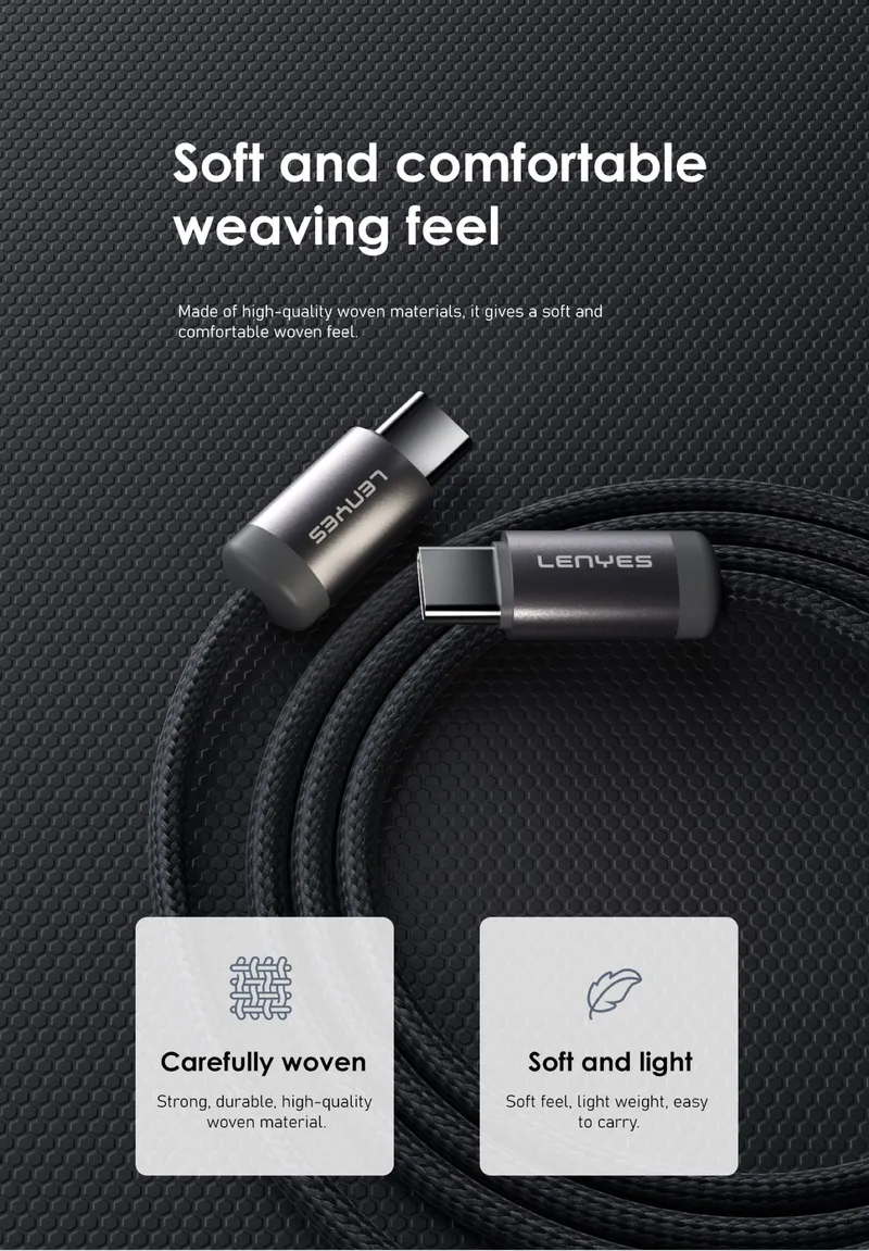 Lenyes USB-C to USB-C Cable LC527