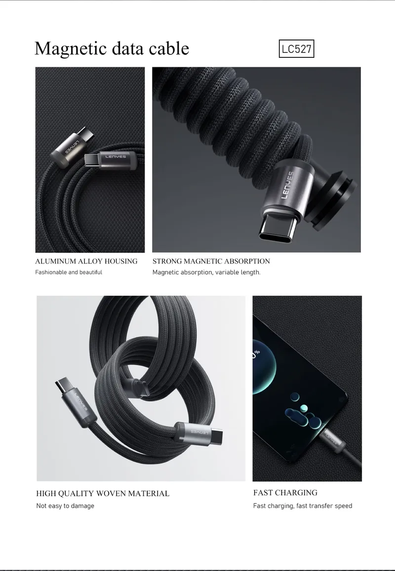 Lenyes USB-C to USB-C Cable LC527