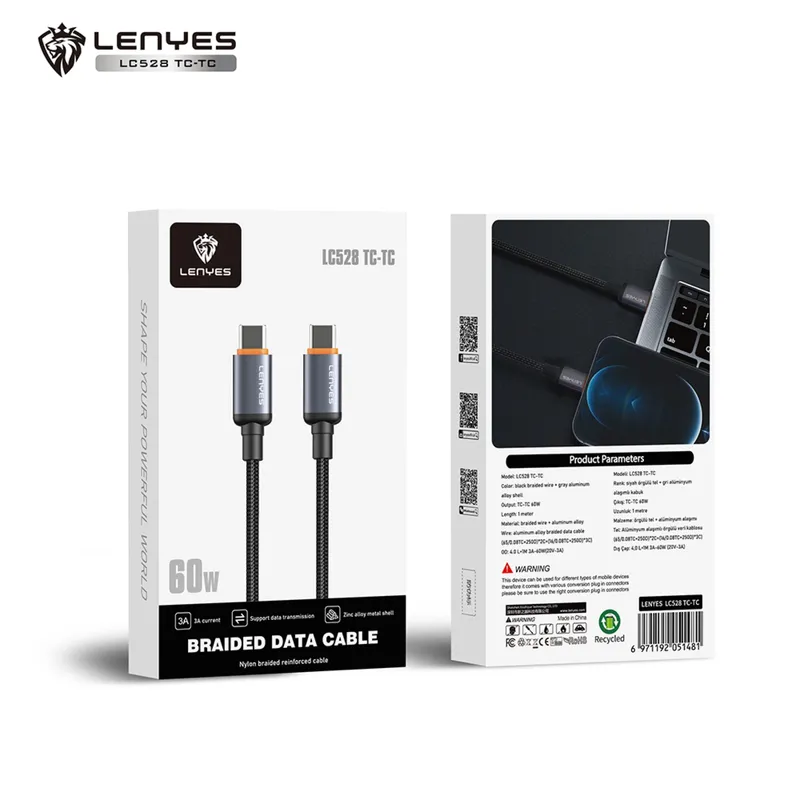 Lenyes USB-C to USB-C Cable LC528
