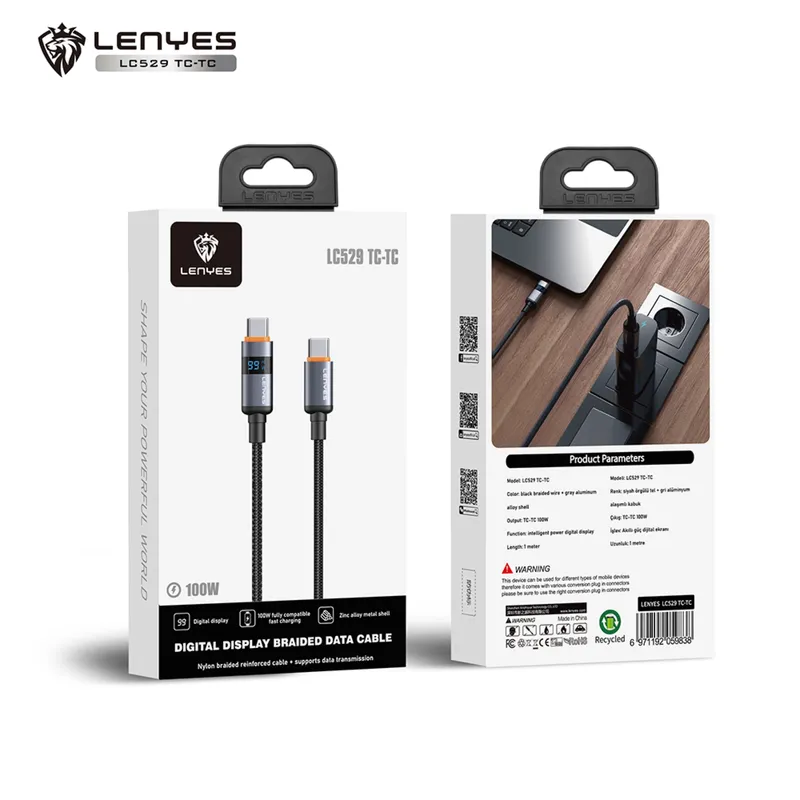 Lenyes USB-C to USB-C Cable LC529