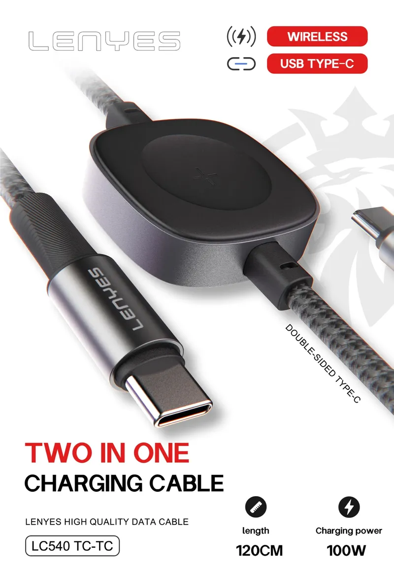 Lenyes USB-C to USB-C Cable LC540