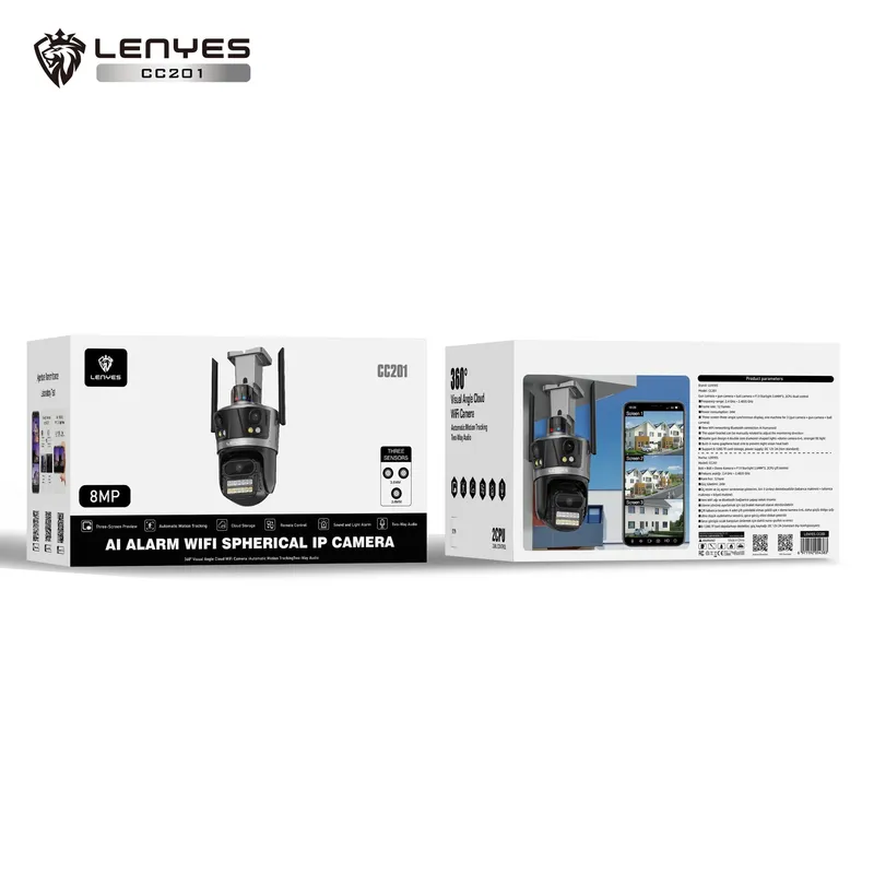 Lenyes 3-Lens Spherical Camera CC201-US