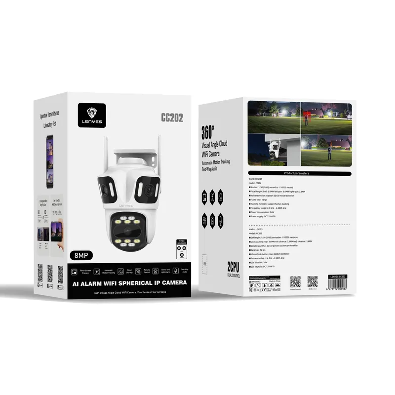 Lenyes 3-Lens Spherical Camera CC202-US