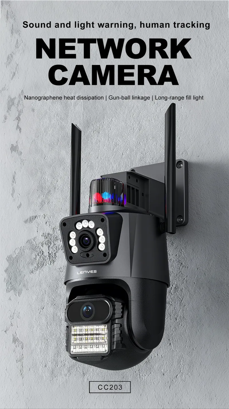 Lenyes 2-Lens Spherical Camera CC203-US