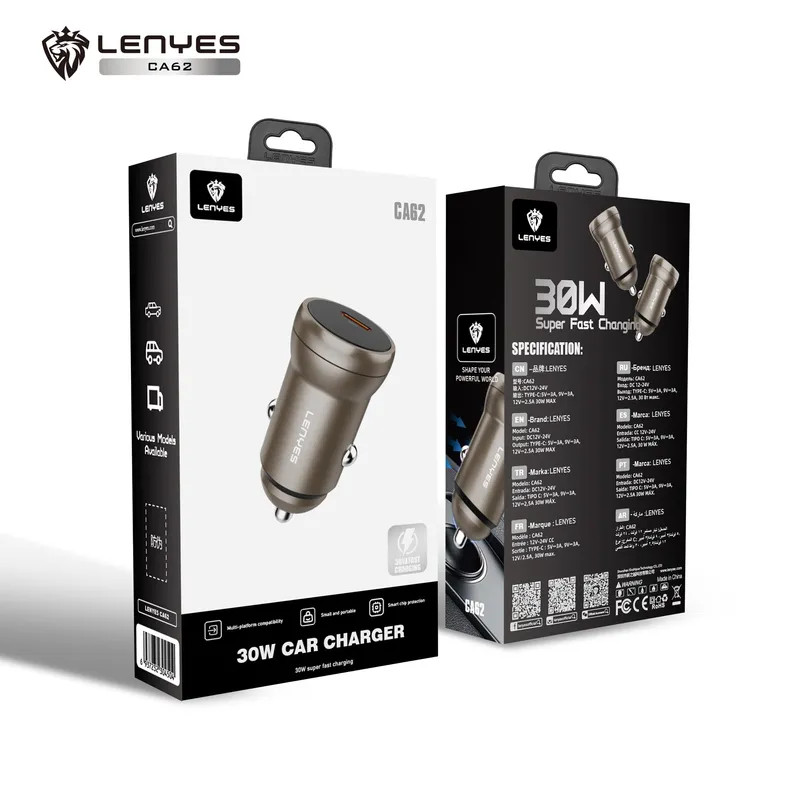 Lenyes 60 W Car Charger CA65