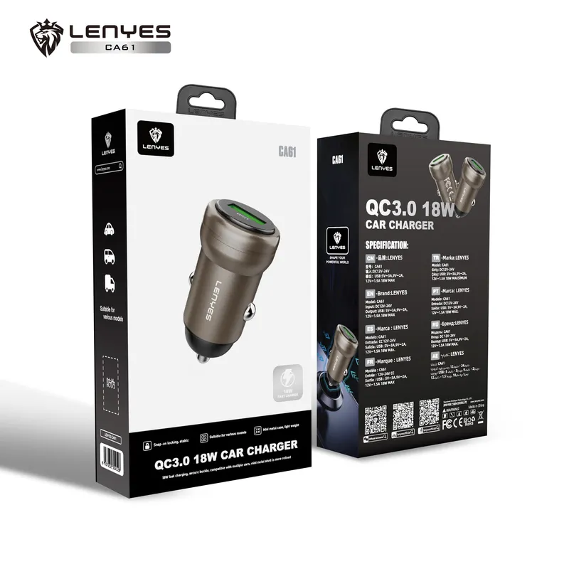 Lenyes 60 W Car Charger CA65
