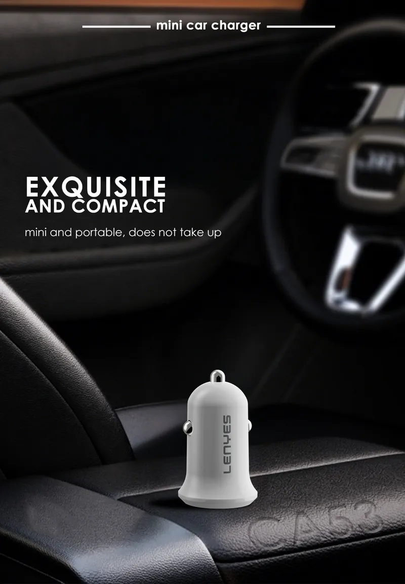 Lenyes 30 W Car Charger CA53