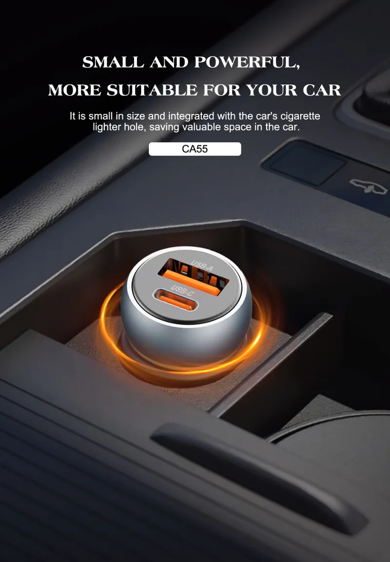 Lenyes 30 W Car Charger CA55