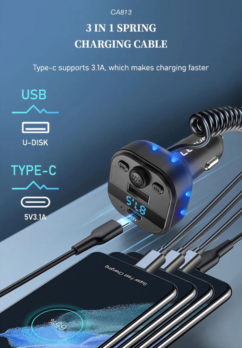 Lenyes Car Charger CA813