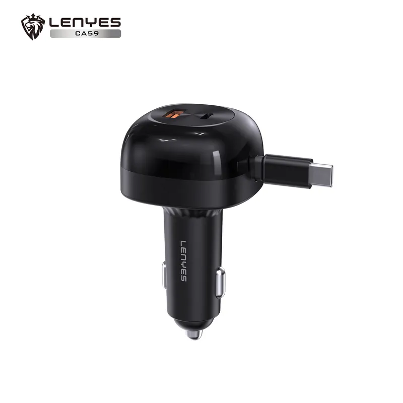 Lenyes 60 W Car Charger CA59