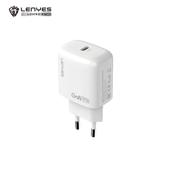 Lenyes 30 W GaN Wall Charger LCH92-EU with Cable