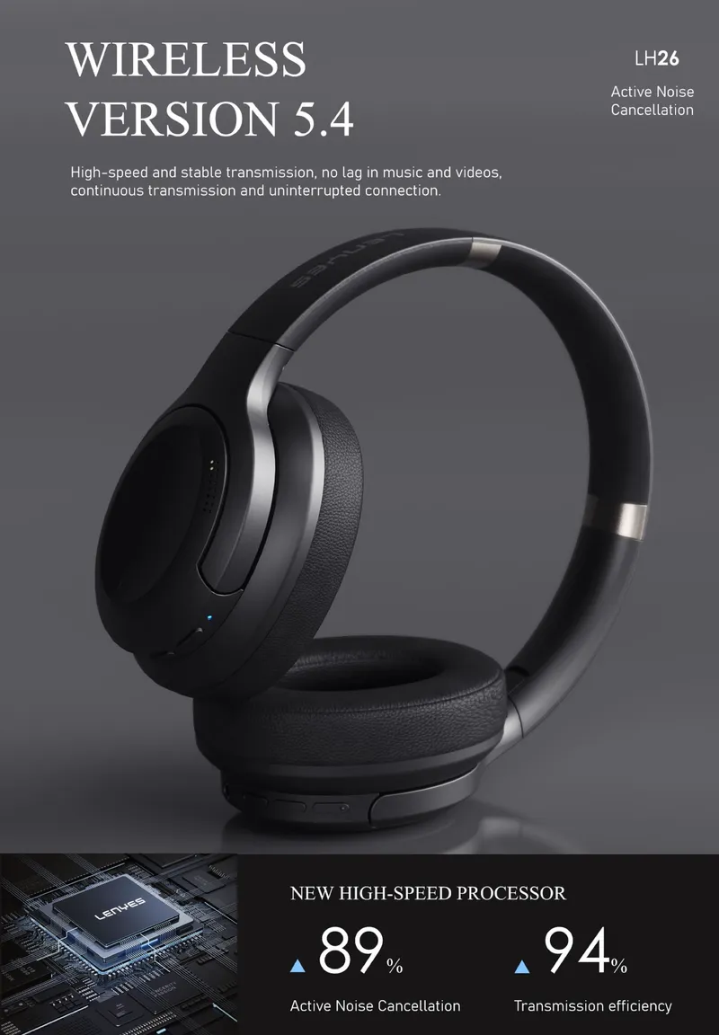 Lenyes ANC Headphones LH26
