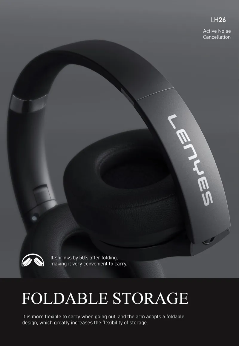 Lenyes ANC Headphones LH26