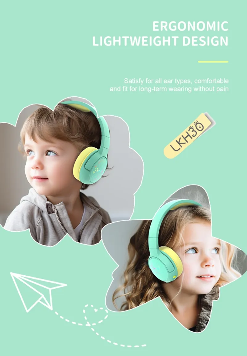 Lenyes Kids' Wireless Headphones LKH30