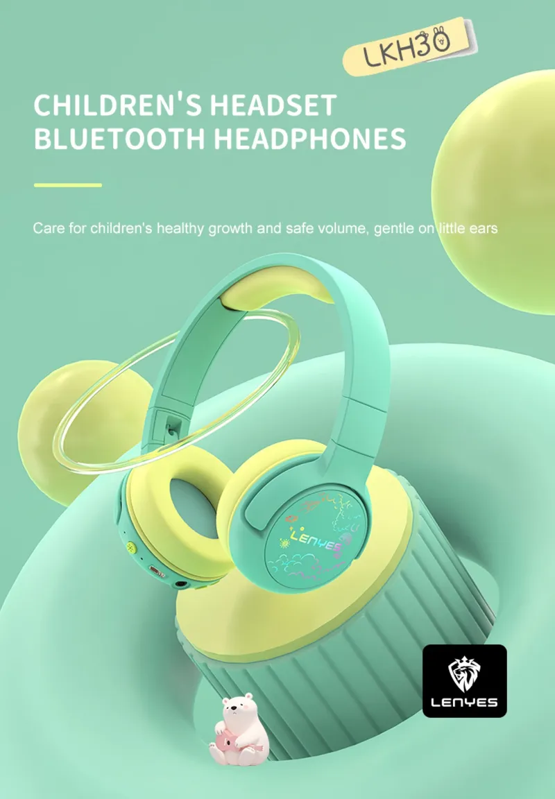 Lenyes Kids' Wireless Headphones LKH30