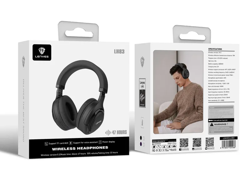 Lenyes Wireless Headphones LH83