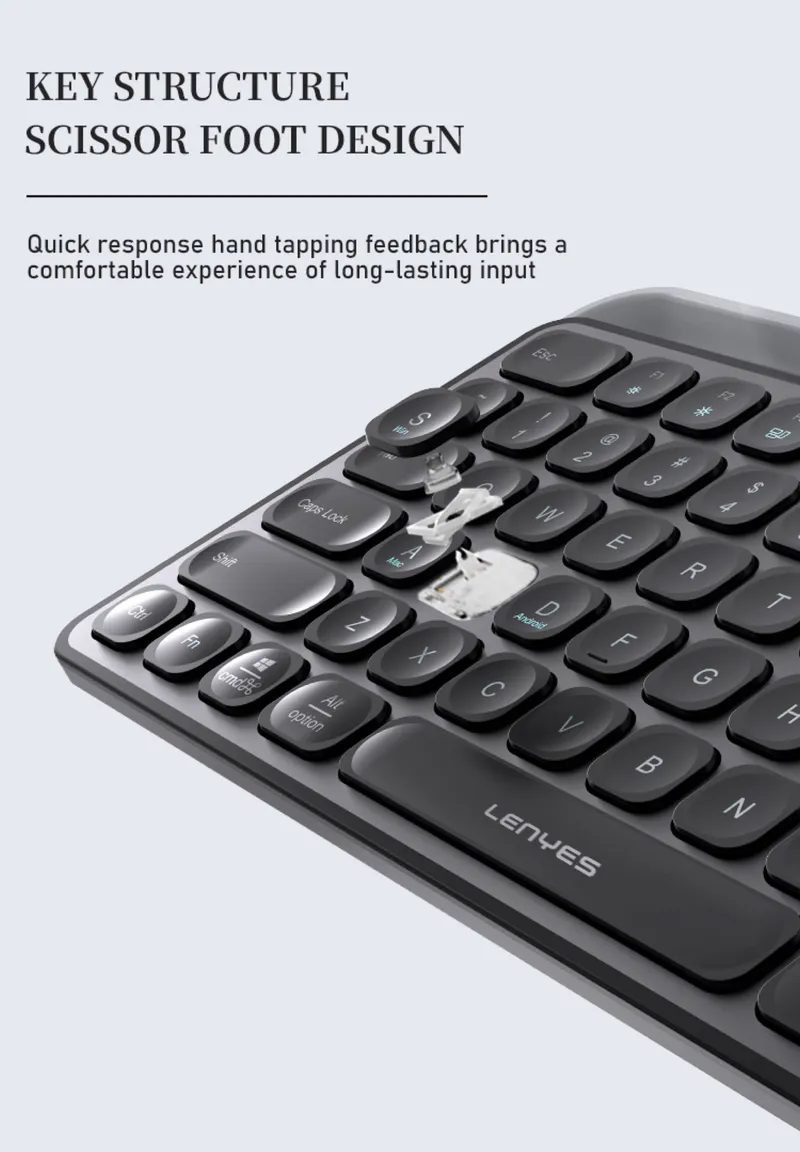 Lenyes Wireless Keyboard WK106