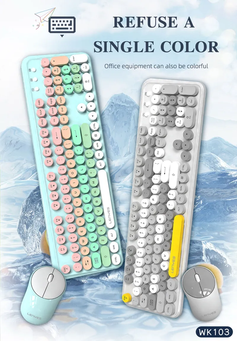 Lenyes Wireless Keyboard WK103