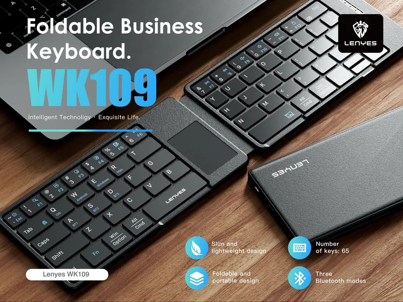 Lenyes Wireless Keyboard WK109