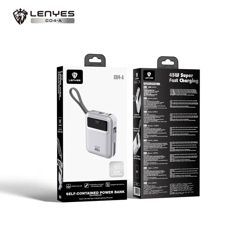 Lenyes 5,000 mAh Power Bank C04-A