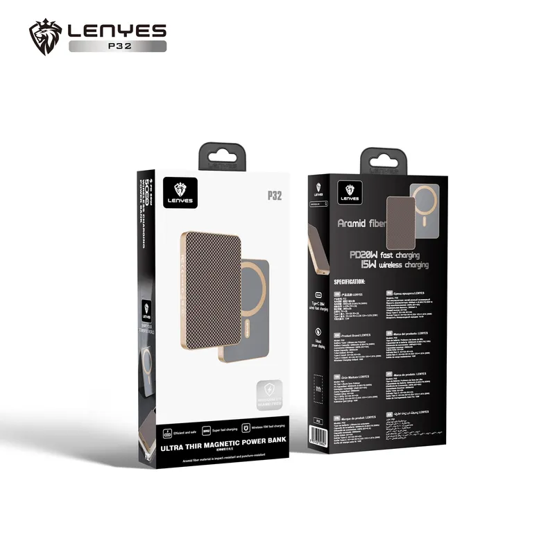 Lenyes 10,000 mAh Power Bank P32-1