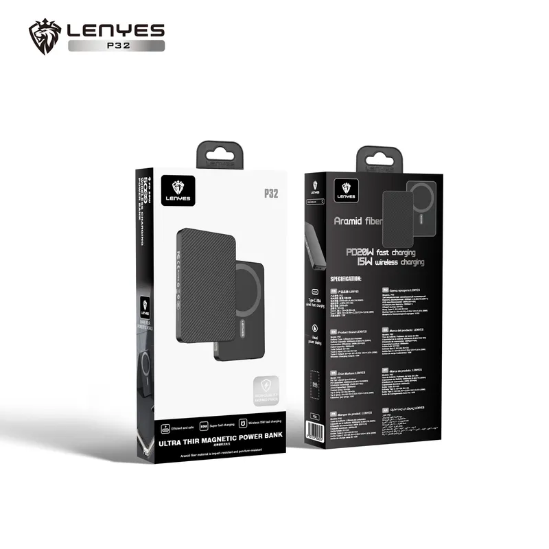 Lenyes 10,000 mAh Power Bank P32-1
