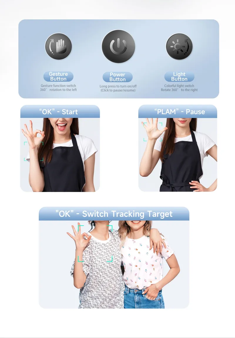 Lenyes Face-Tracking Phone Holder LPH104