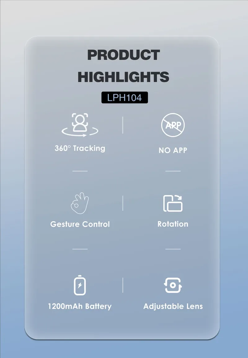 Lenyes Face-Tracking Phone Holder LPH104