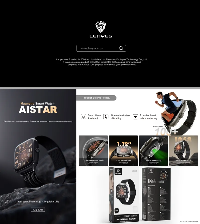 Lenyes Smart Watch AISTAR