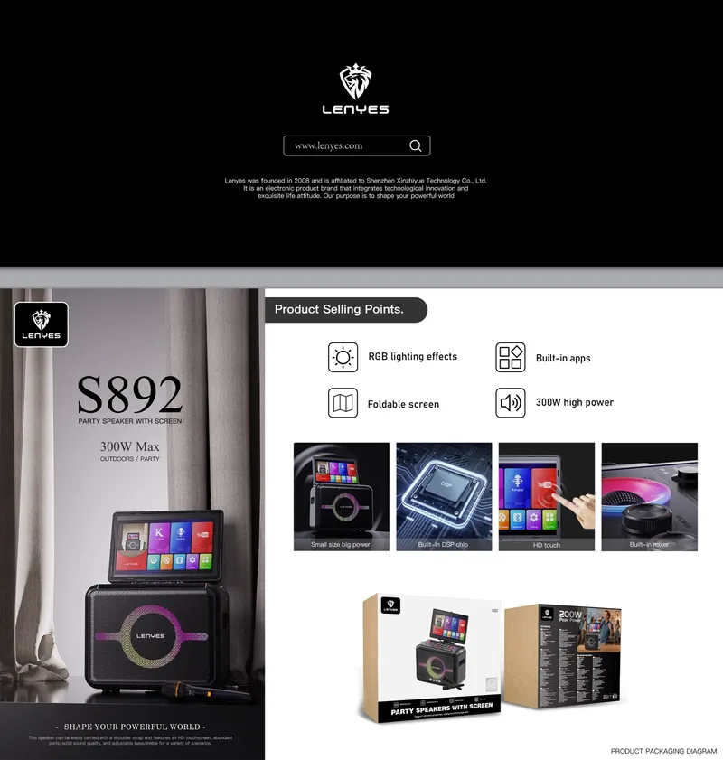 Lenyes Speaker S892