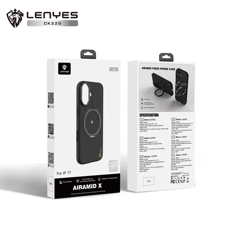 Lenyes Case for iPhone 17 Pro Max CK225