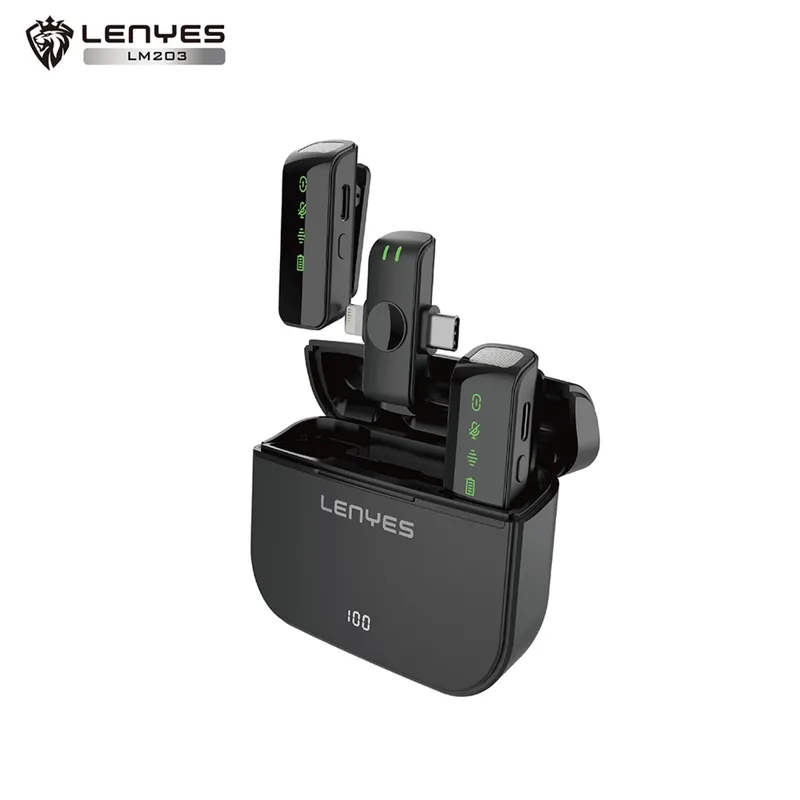 Lenyes Wireless Microphone Set LM203