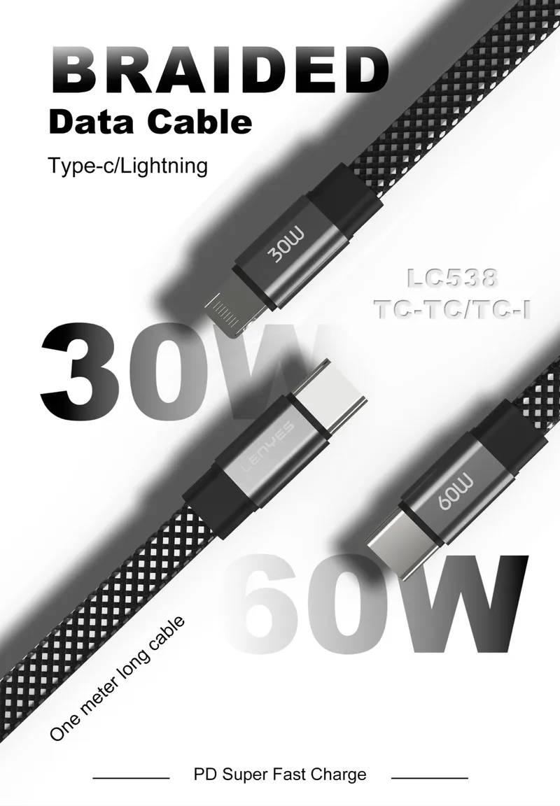 Lenyes USB-C to USB-C Cable LC538