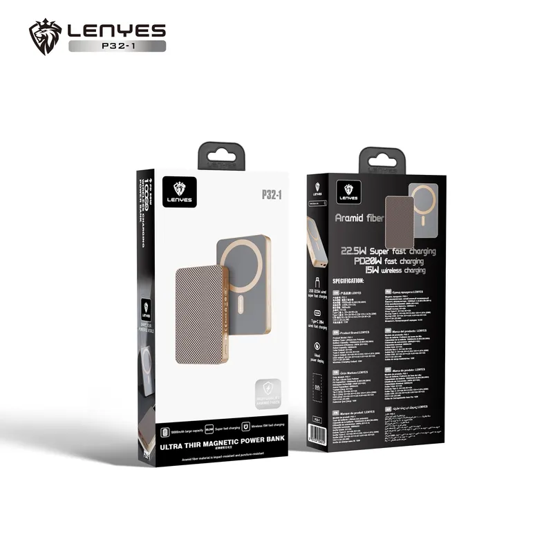 Lenyes 5,000 mAh Power Bank P32