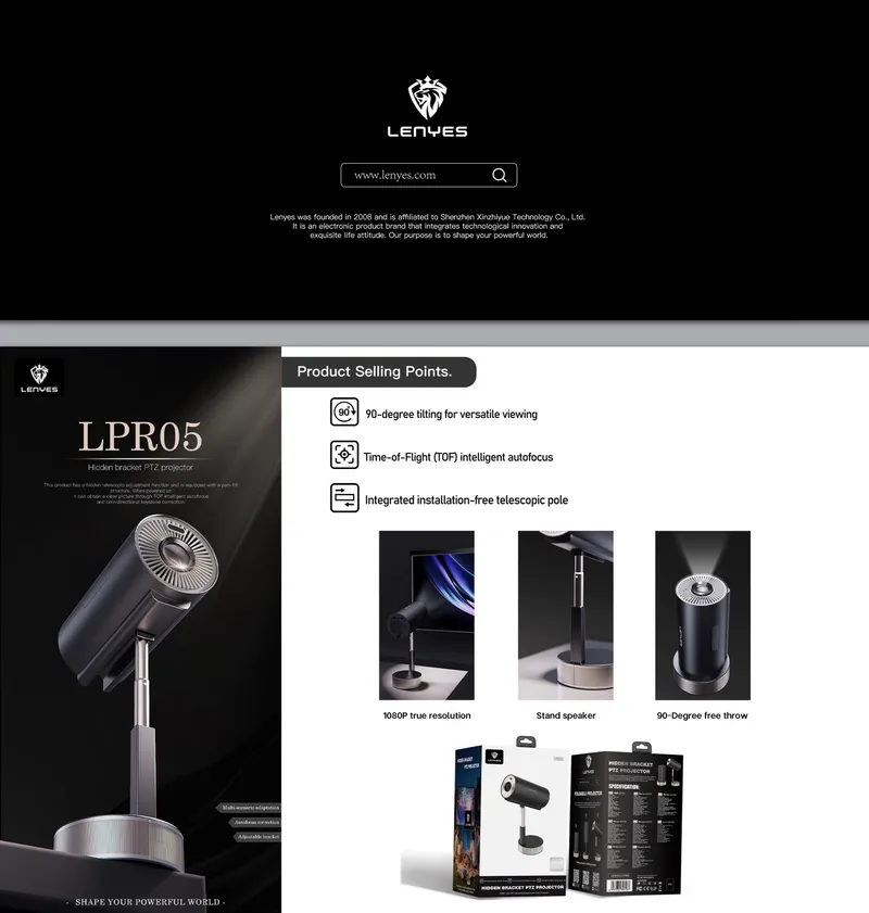 Lenyes Projector LPR05