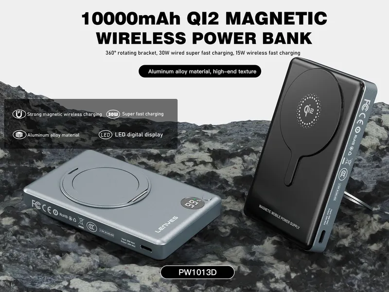 Lenyes 10,000 mAh Power Bank PW1013D