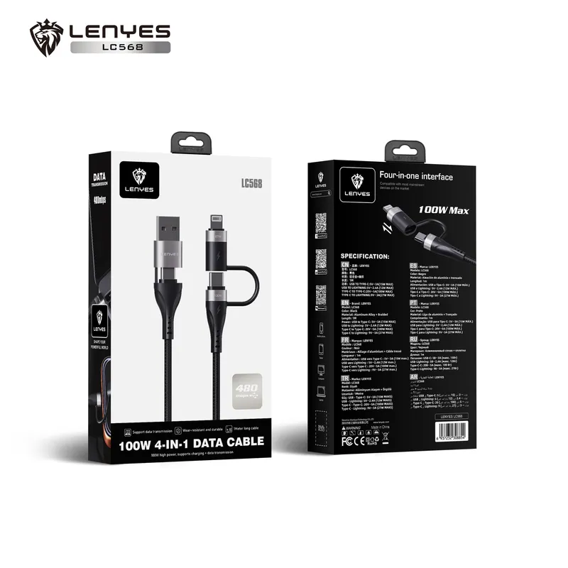 Lenyes 4-in-1 Cable LC568
