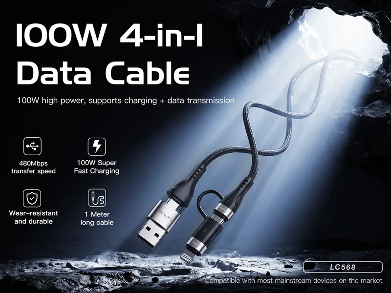 Lenyes 4-in-1 Cable LC568